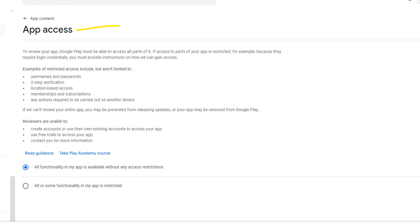 Your recent app update has been rejected for not adhering to the Google ...