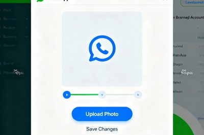 How to Set or Change Your WhatsApp Business Profile Image in Meta Developers (Facebook)