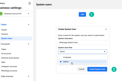 How to Generate a Permanent Access Token for WhatsApp Cloud API (Instead of Temporary Token)