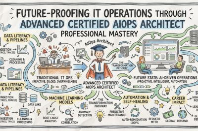 Future-Proofing IT Operations Through Advanced Certified AIOps Architect Professional Mastery