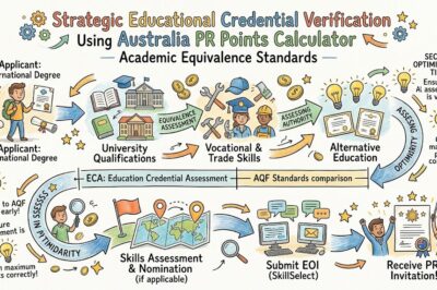 Strategic Educational Credential Verification Using Australia PR Points Calculator Academic Equivalence Standards