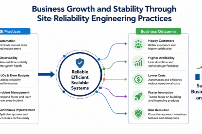 Business Growth and Stability Through Site Reliability Engineering Practices