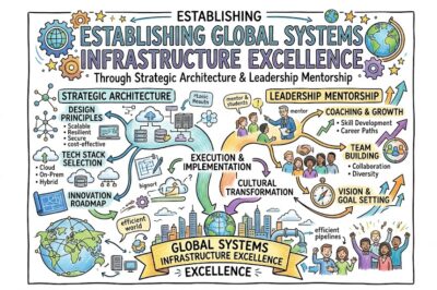 Establishing Global Systems Infrastructure Excellence Through Strategic Architecture and Leadership Mentorship