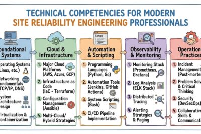 Technical Competencies for Modern Site Reliability Engineering Professionals