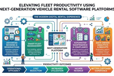 Elevating Fleet Productivity Using Next-Generation Vehicle Rental Software Platforms