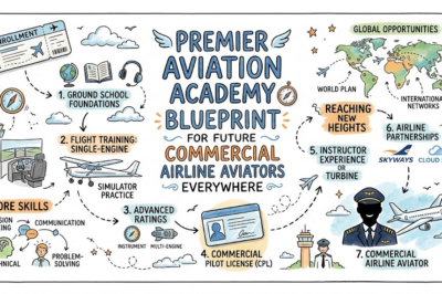 Premier Aviation Academy Blueprint For Future Commercial Airline Aviators Everywhere