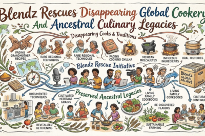 Blendz Rescues Disappearing Global Cookery And Ancestral Culinary Legacies