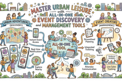 Master Urban Leisure with All-in-One Event Discovery and Management Tools