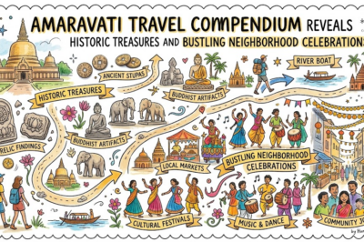 Amaravati Travel Compendium Reveals Historic Treasures And Bustling Neighborhood Celebrations