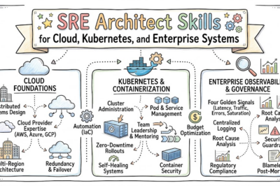 SRE Architect Skills for Cloud, Kubernetes, and Enterprise Systems