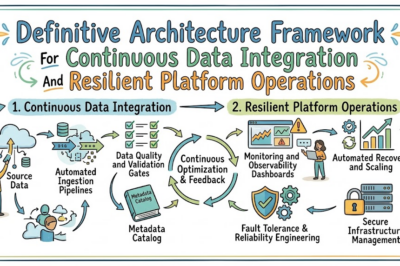 Definitive Architecture Framework For Continuous Data Integration And Resilient Platform Operations