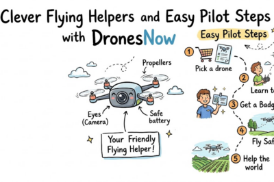 Awesome Flying Robots and Everyday Sky Wonders on DronesNow