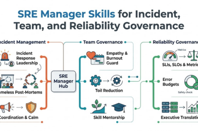 SRE Manager Skills for Incident, Team, and Reliability Governance