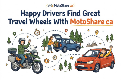 Bright Outdoor Travel And Vehicle Rentals With MotoShare ca