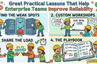Great Practical Lessons That Help Enterprise Teams Improve Reliability